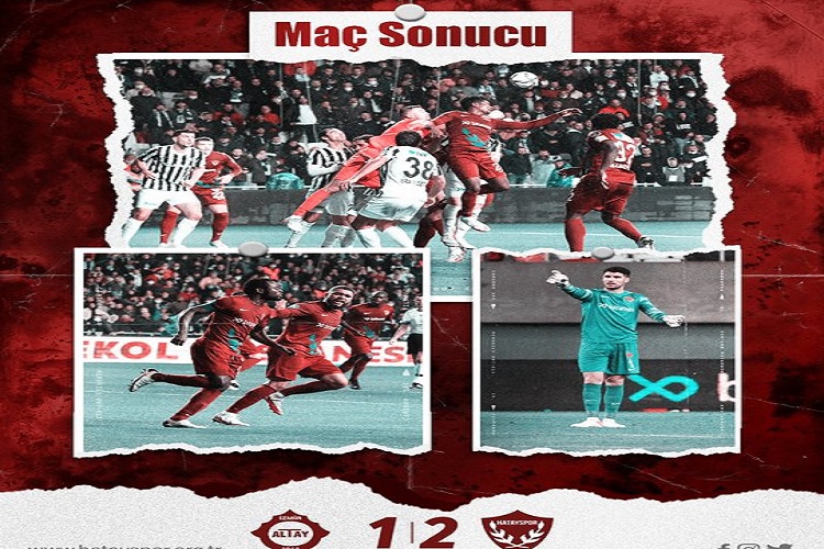 Altay 1-2 Hatayspor maç özeti ve golleri izle youtube Altay Hatay özet