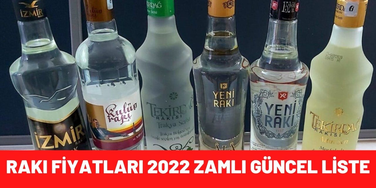 Migros Rakı fiyatları 2022 (Temmuz) Tekel Bayi, Migros 20, 50, 70, 100'lük Yeni Rakı Fiyatı
