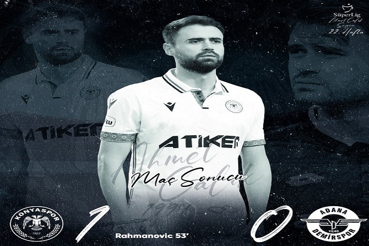 Maç Sonucu: Konyaspor 1-0 Adana Demirspor maç özeti izle Bein Sport Konya Adana golleri izle