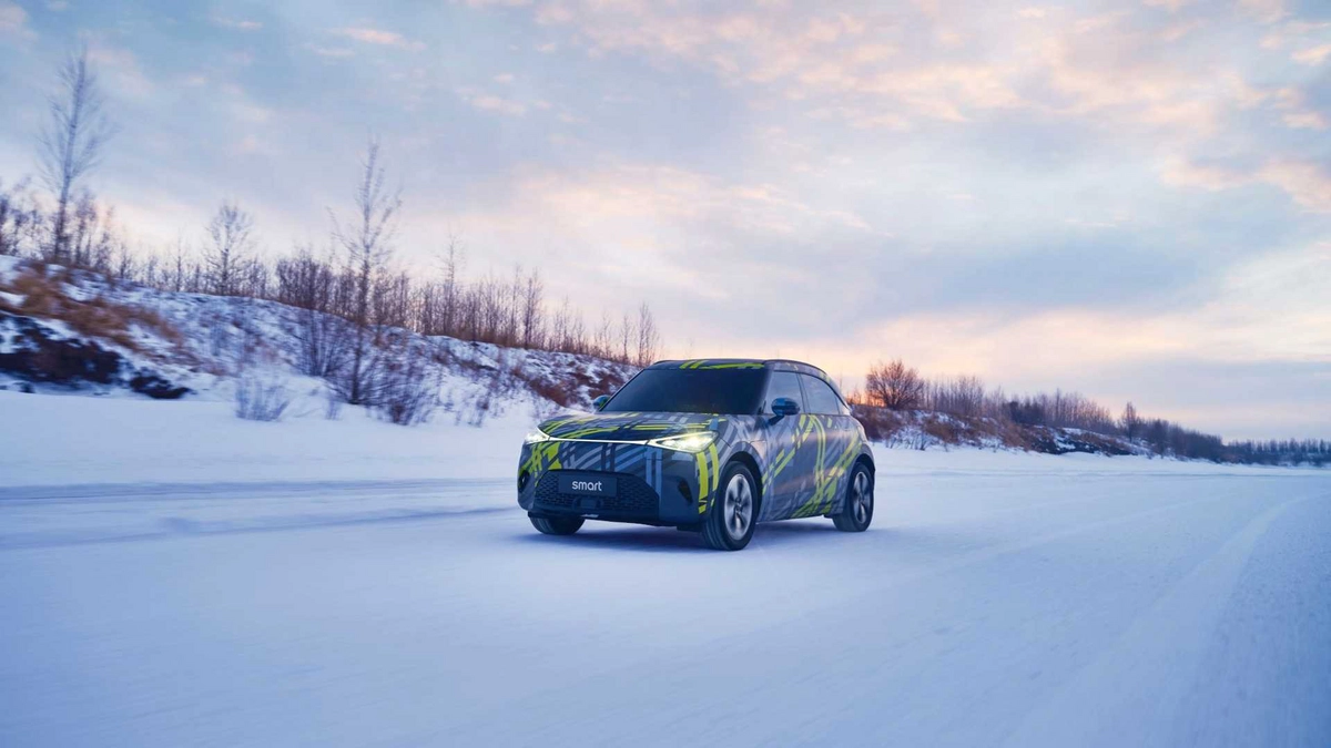 Mercedes-Geely ortaklığının ilk elektrikli otomobili Smart #1 bu yıl piyasaya sürülecek