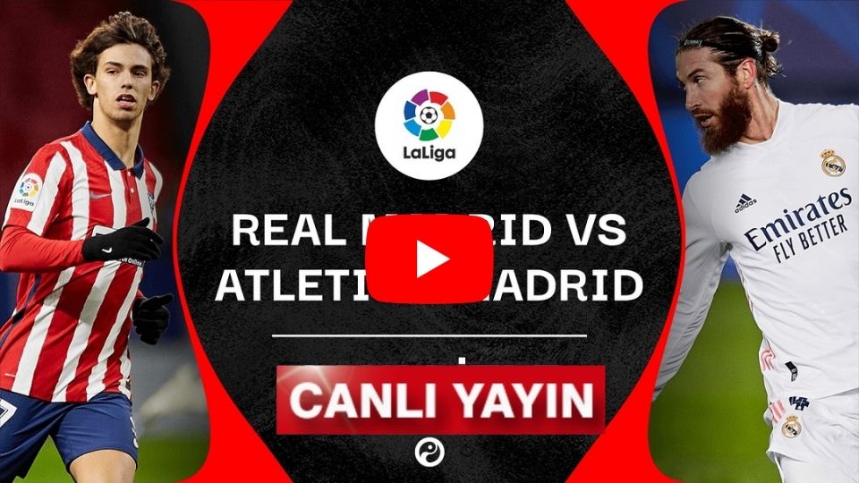 Şifresiz Selçuk Spor tv Atletico Madrid 1-0 Real Madrid maçı canlı izle Taraftarium24 ATM RMA maçını canlı izle Kralbozguncu