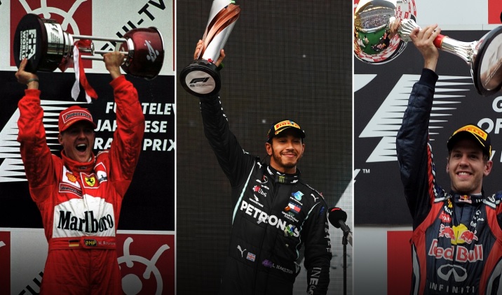 F1 tarihinde en çok kazanan sürücü hangisidir? Formula 1'de en çok galibiyet alan ilk 10
