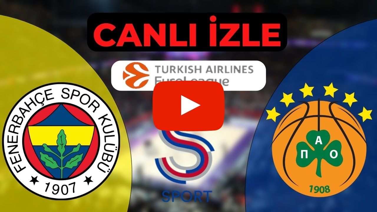 Şifresiz Selçuk Spor tv Fenerbahçe Beko 107-77 Panathinaikos maçı canlı izle Taraftarium24 Fb Panathinaikos maçını canlı izle
