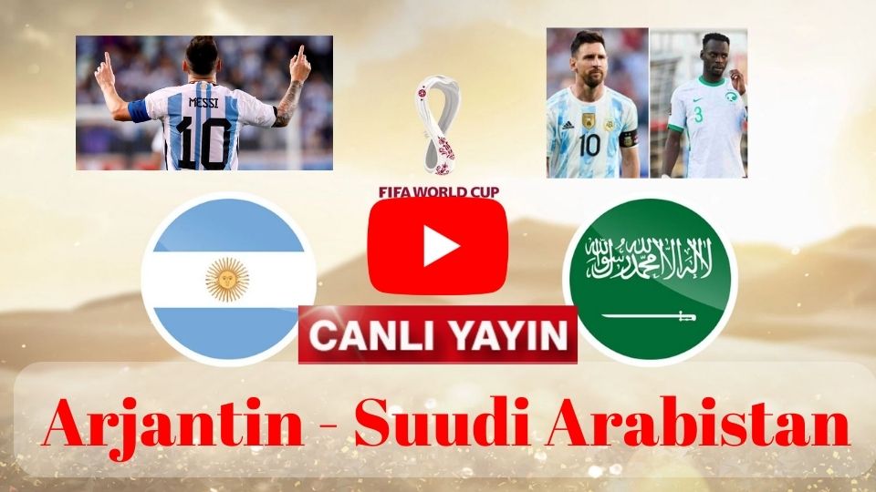 Şifresiz Selçuk Spor Tv Arjantin 1-2 Suudi Arabistan maçı canlı izle TRT 1 Trt Spor Canlı yayın Arjantin maçını izle