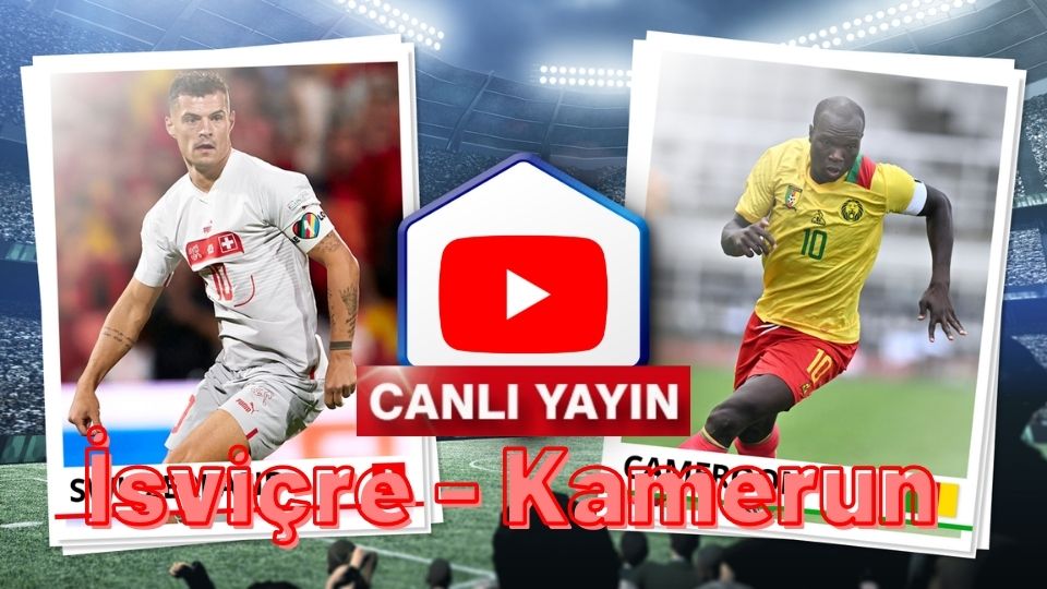 TRT 4K İsviçre Kamerun maçı canlı izle Şifresiz TRT 1 Trt Spor Canlı yayın Selçuk Spor Justin Tv İsviçre Kamerun canlı izle link
