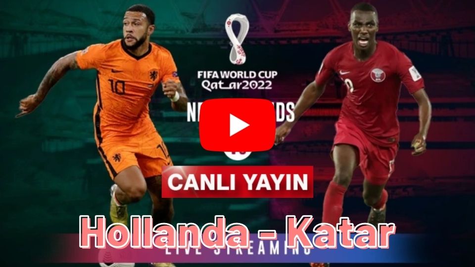 Şifresiz Justin Tv Hollanda Katar maçı canlı izle TRT 1 TRT 4K Canlı yayın Hollanda Katar canlı izle linki