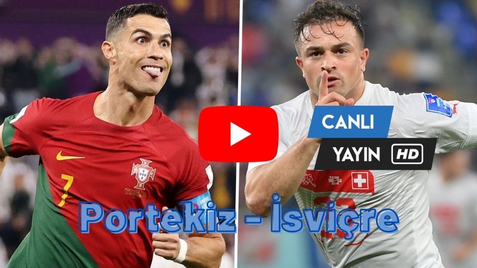 Şifresiz Taraftarium24 Portekiz İsviçre maçı canlı izle TRT 1 Canlı yayın Portekiz İsviçre Selçuk Spor canlı izle linki