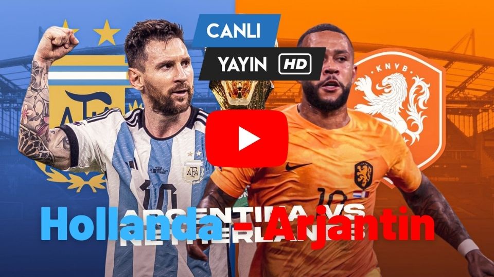 Selçuk Sports Hollanda Arjantin maçı canlı izle Justin TV Şifresiz TRT 4K Taraftarium24 Hollanda Arjantin maçını canlı izle