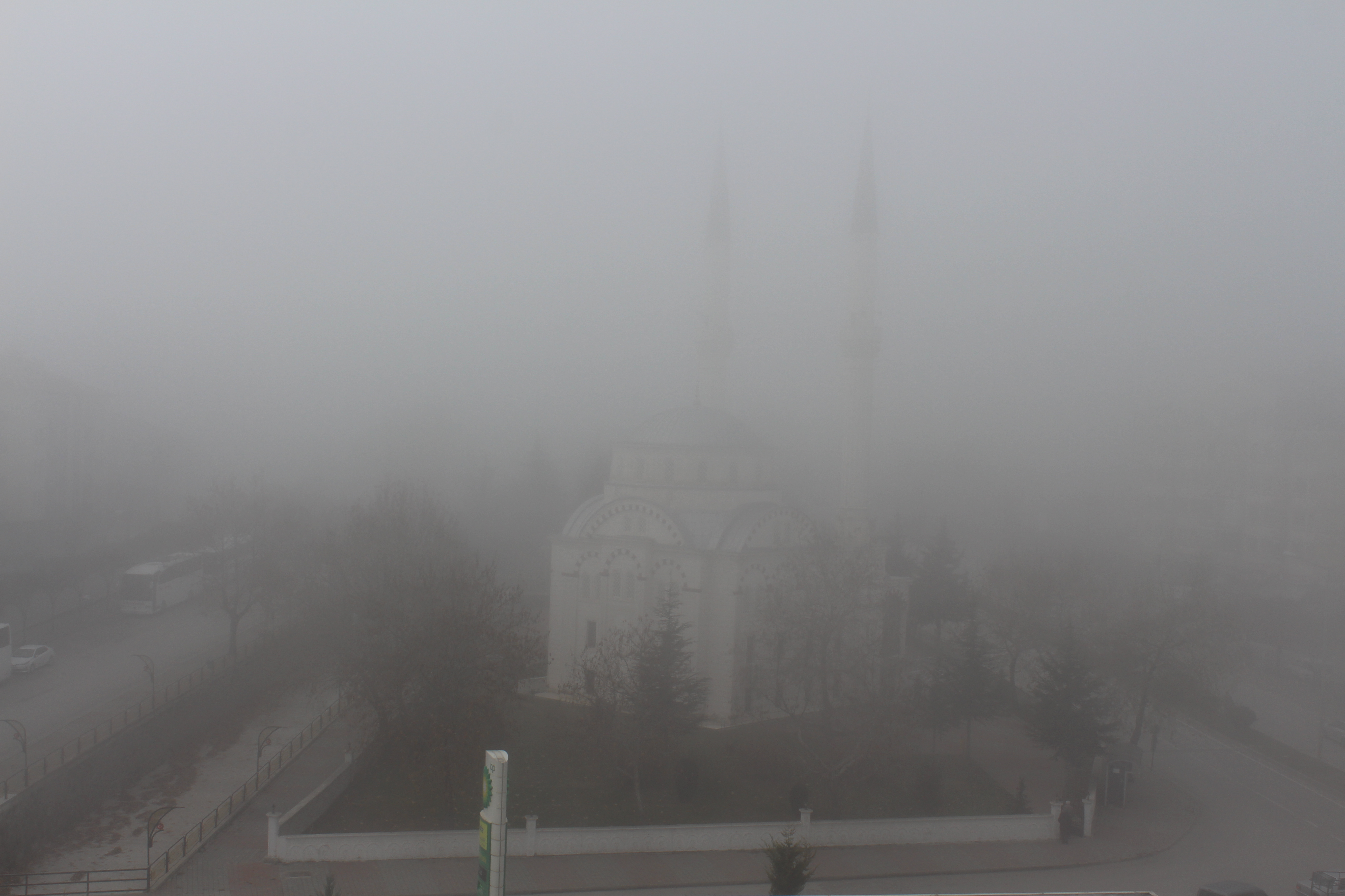Kastamonu'da sis etkili oluyor.
