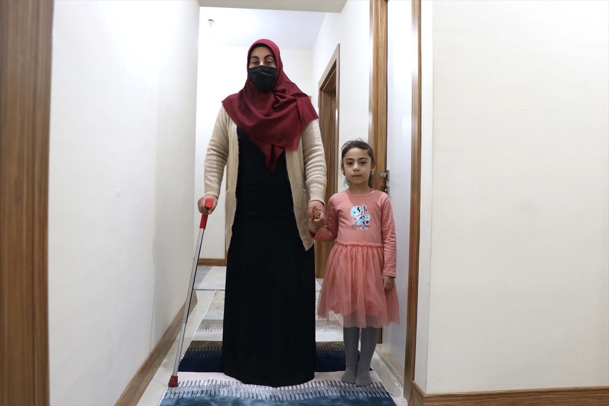 Depremde eşi ve oğlunu kaybeden anne, kızıyla yeni bir hayat kurdu