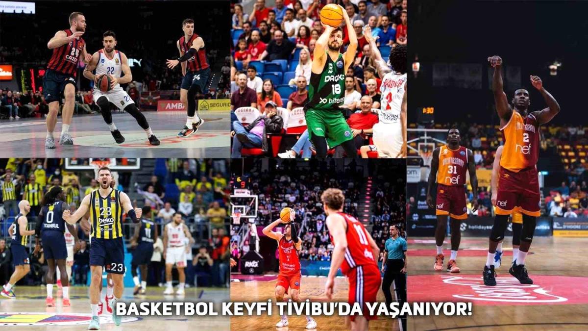 Tivibu, basketbolun en iyilerini ekrana taşımaya devam ediyor