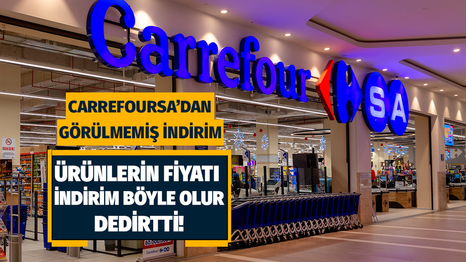 Carrefoursa İndirime Geçti 5000 TL’ye Varan Hediyeler